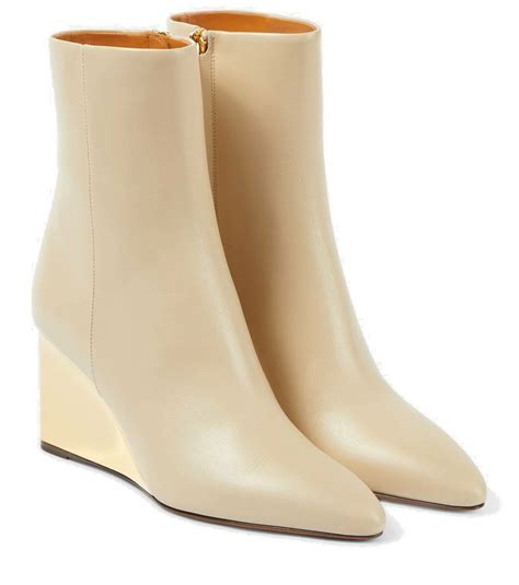 ankle boots chloe|chloe wedge boots market basket.